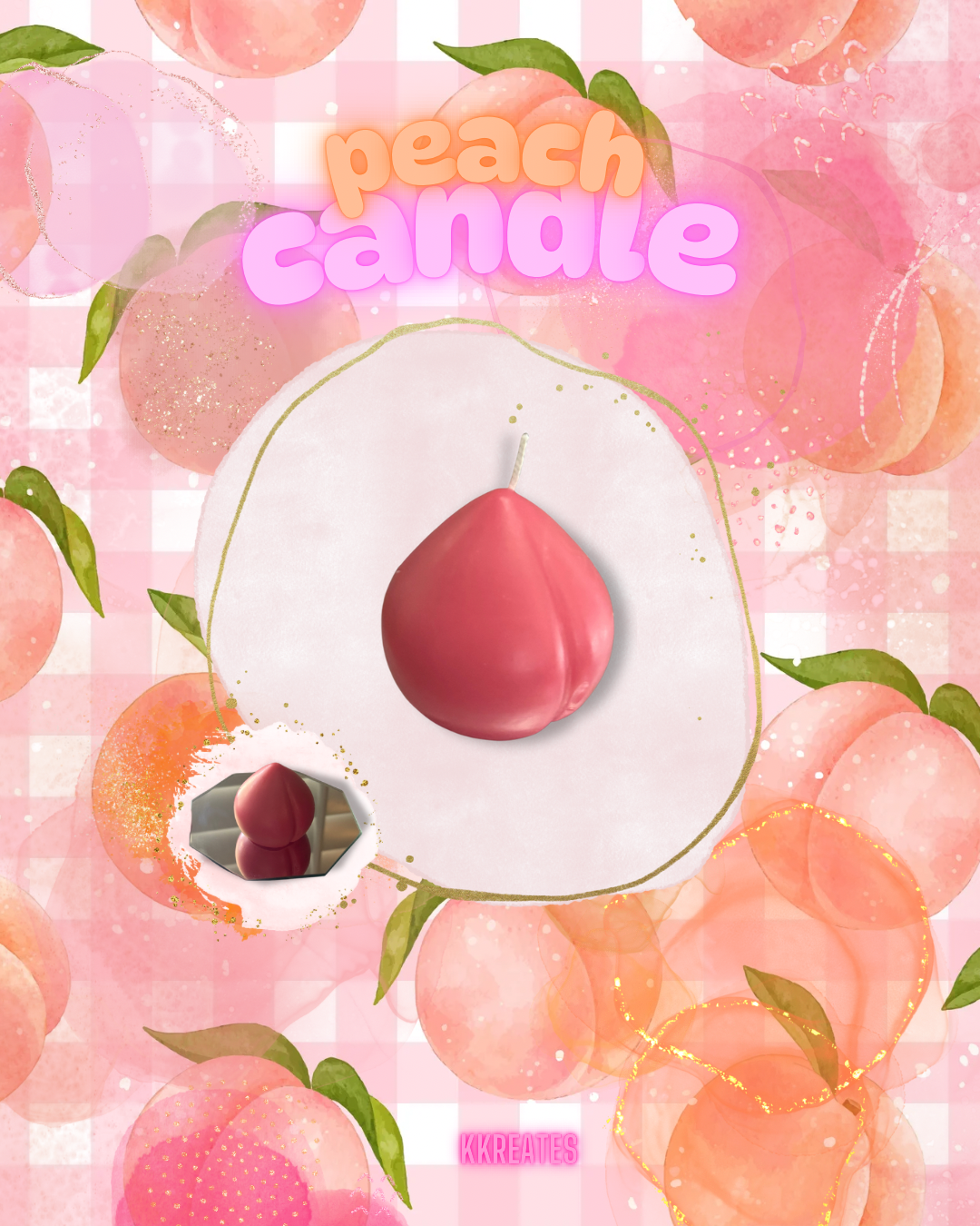 Peach Candle